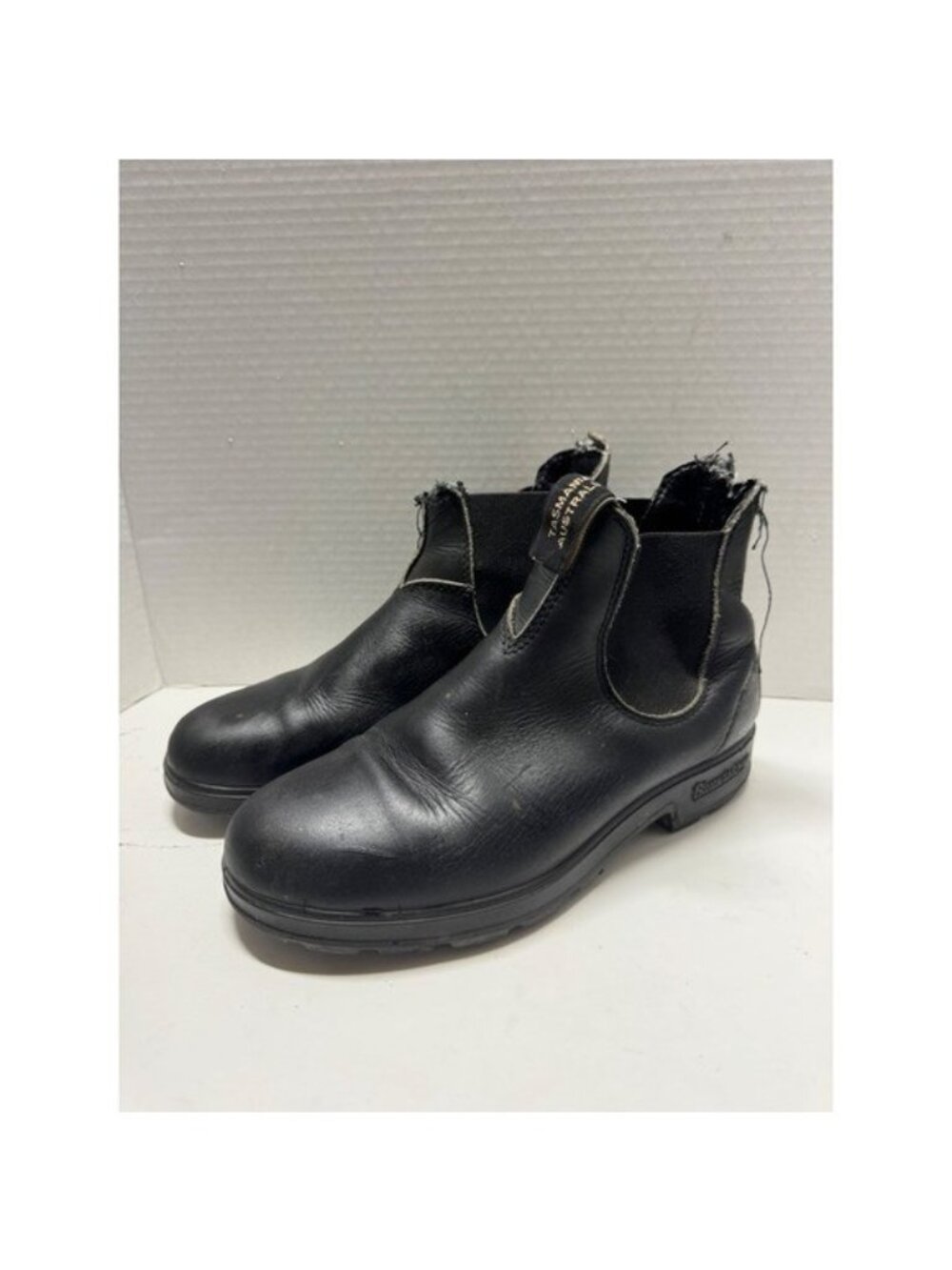 Blundstone 500 Series Black Leather Chelsea Boots AU 5 Men 6 B# 000526